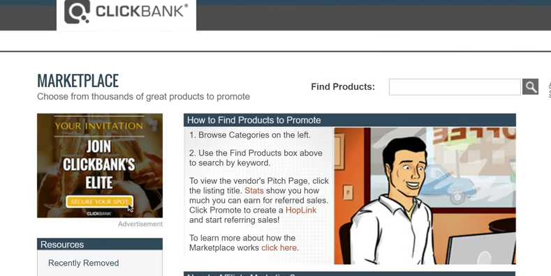 go to clickbank