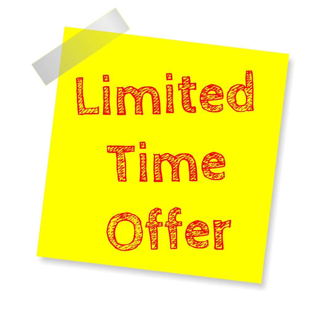 one time offer