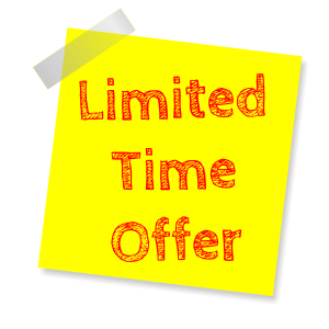 one time offer page