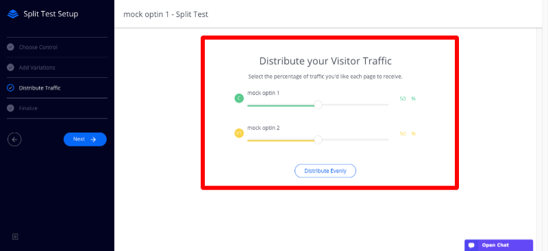 leadpages split test 4